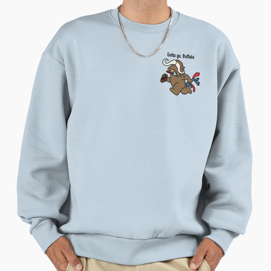 Gotta Go Buffalo Sweatshirt - Minimalist Print Unisex - T-Shirt, Sweatshirt, Hoodie