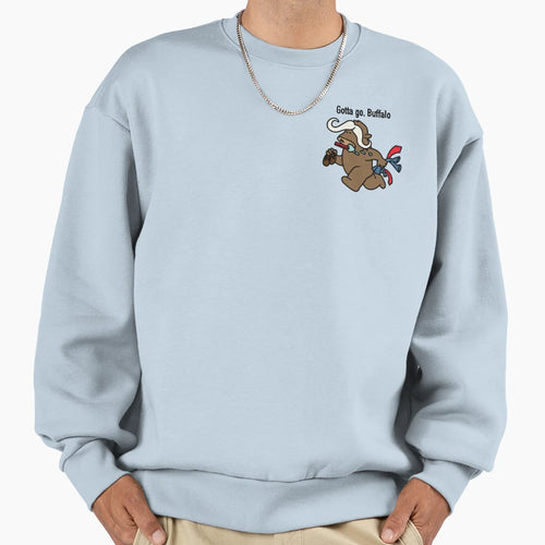 Gotta Go Buffalo Sweatshirt - Minimalist Print Unisex - T-Shirt, Sweatshirt, Hoodie