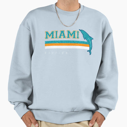 Miami Sports Football Athletic Sweatshirt - Minimalist Print Unisex - T-Shirt, Sweatshirt, Hoodie