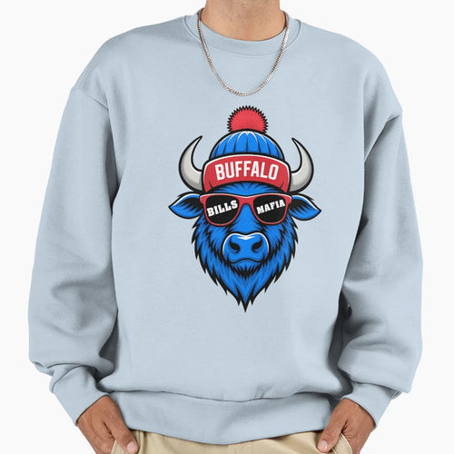 Buffalo Bills Sweatshirt - Minimalist Print Unisex - T-Shirt, Sweatshirt, Hoodie