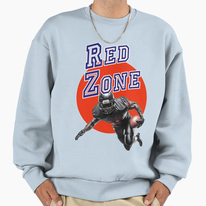 American Football Red Zone Sport Sweatshirt - Trendy Graphic Unisex - T-Shirt, Sweatshirt, Hoodie