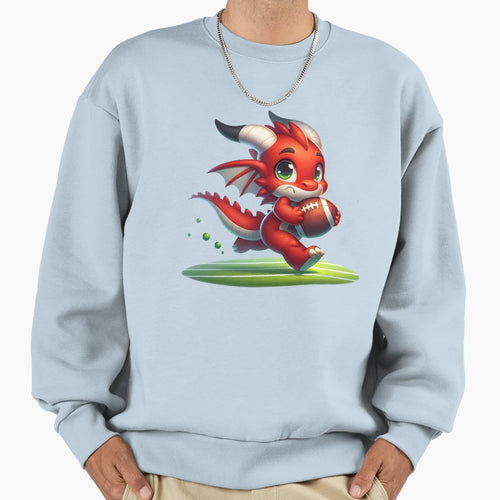 Fantay Football Dragon Sweatshirt - Aesthetic Graphic Men Women - T-Shirt, Sweatshirt, Hoodie