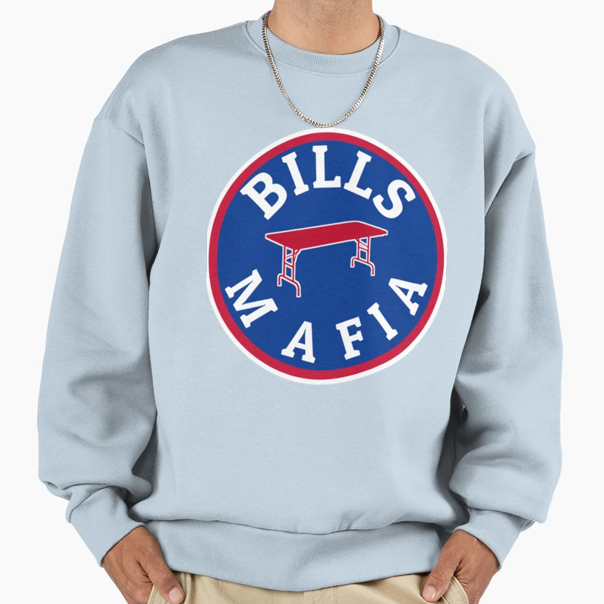 Bills Mafia Sweatshirt - Fun Novelty Design Men Women - T-Shirt, Sweatshirt, Hoodie
