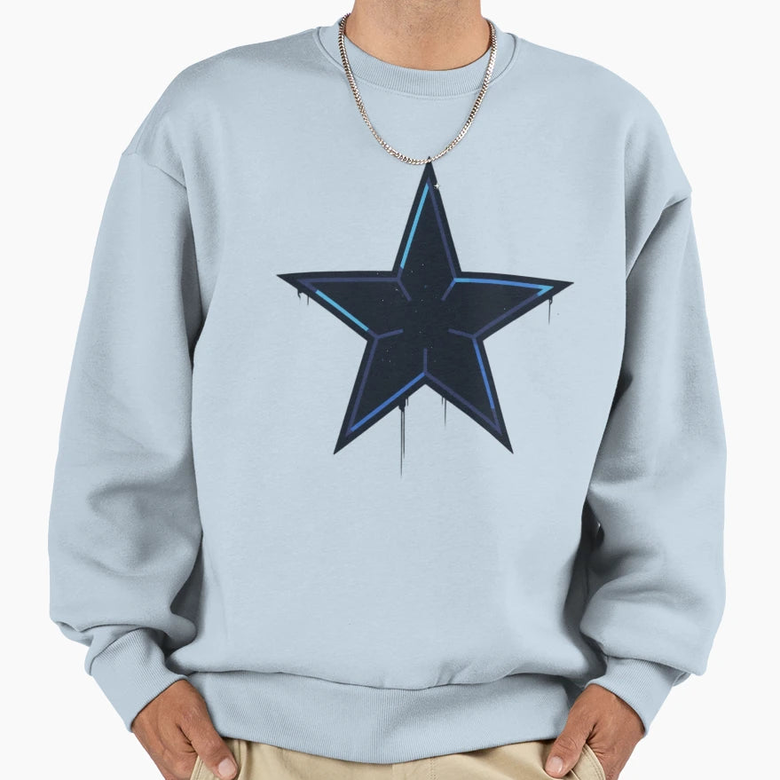 Star Sweatshirt - Fun Novelty Design Men Women - T-Shirt, Sweatshirt, Hoodie