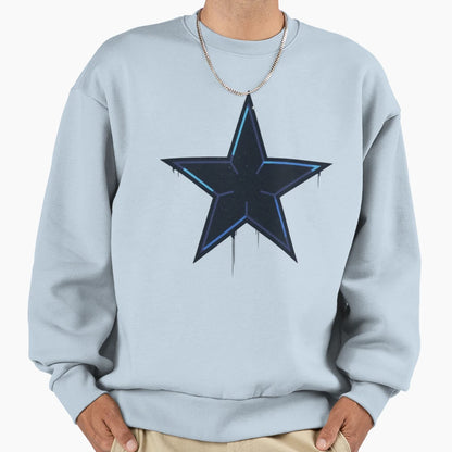Star Sweatshirt - Fun Novelty Design Men Women - T-Shirt, Sweatshirt, Hoodie