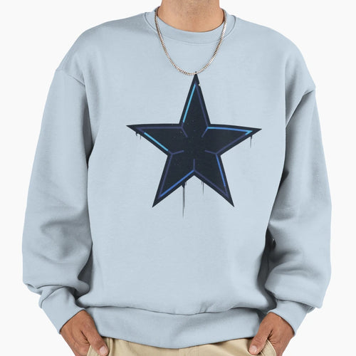 Star Sweatshirt - Fun Novelty Design Men Women - T-Shirt, Sweatshirt, Hoodie