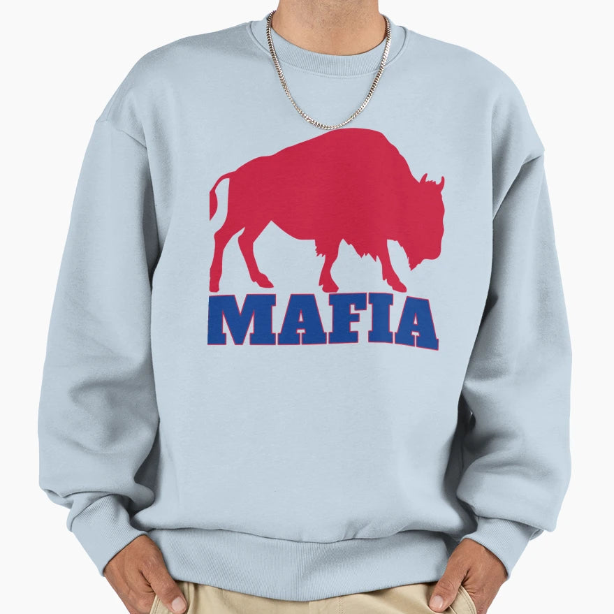Bills Mafia Great Gift Buffalo Football Sweatshirt - Unique Graphic Unisex - T-Shirt, Sweatshirt, Hoodie