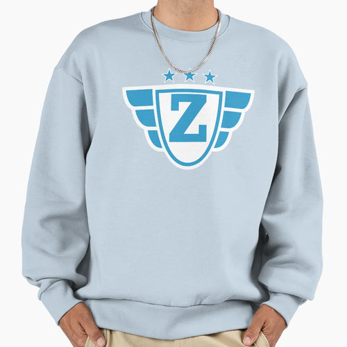 Superhero Letter Z Stars And Wings Sweatshirt - Novelty Apparel Unisex - T-Shirt, Sweatshirt, Hoodie