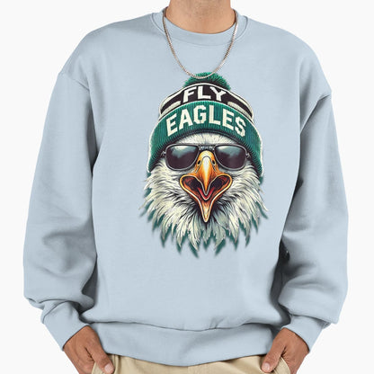 Funny Eagle Sweatshirt - Custom Art Print Unisex - T-Shirt, Sweatshirt, Hoodie