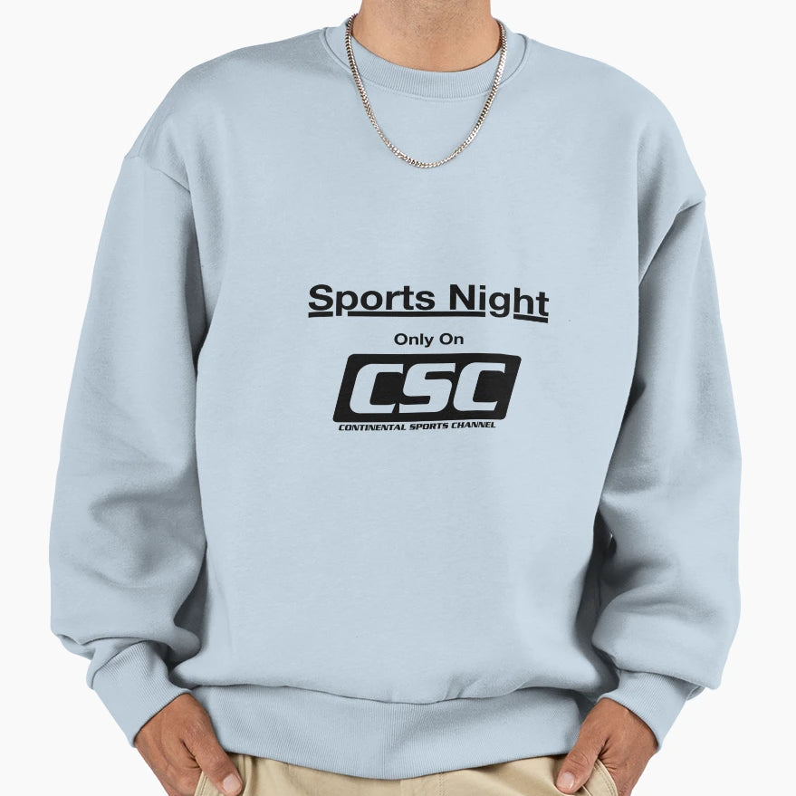 Sportsnight Csc Small Sweatshirt - Streetwear Style for Adults - T-Shirt, Sweatshirt, Hoodie