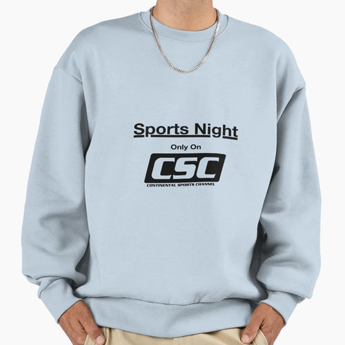 Sportsnight Csc Small Sweatshirt - Streetwear Style for Adults - T-Shirt, Sweatshirt, Hoodie