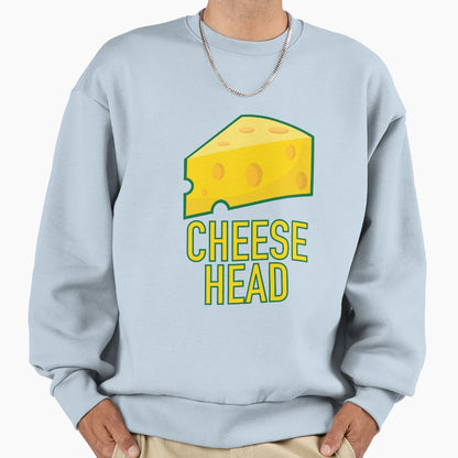 Cheesehead Sweatshirt - Unique Graphic Unisex - T-Shirt, Sweatshirt, Hoodie