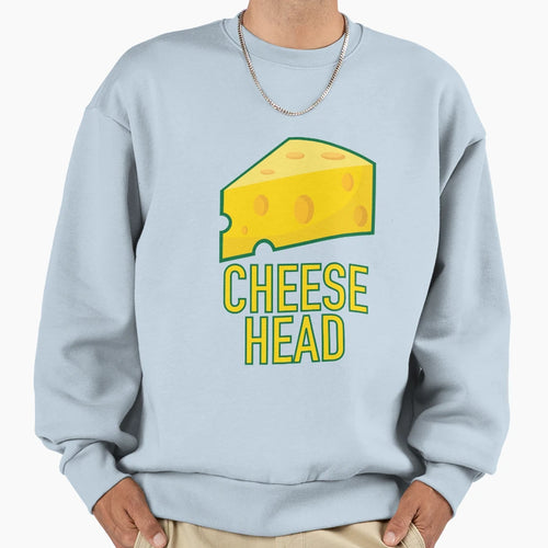 Cheesehead Sweatshirt - Unique Graphic Unisex - T-Shirt, Sweatshirt, Hoodie