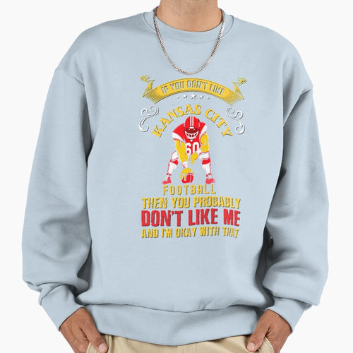 Kansas City Chiefs Football Sweatshirt - Aesthetic Graphic for Adults - T-Shirt, Sweatshirt, Hoodie