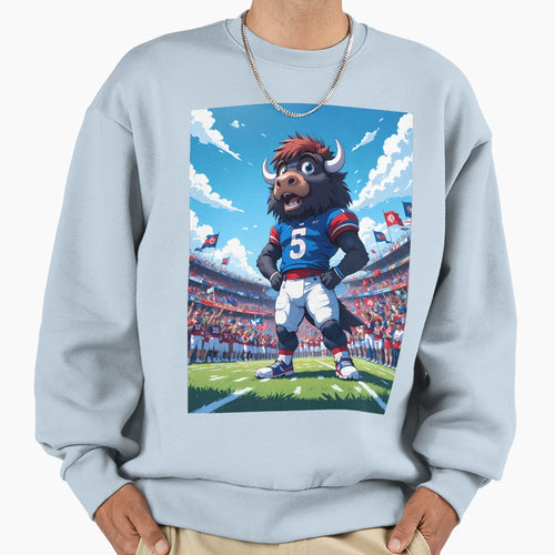 Beauty Buffalo Bills Displaying Sweatshirt - Trendy Graphic Men Women - T-Shirt, Sweatshirt, Hoodie