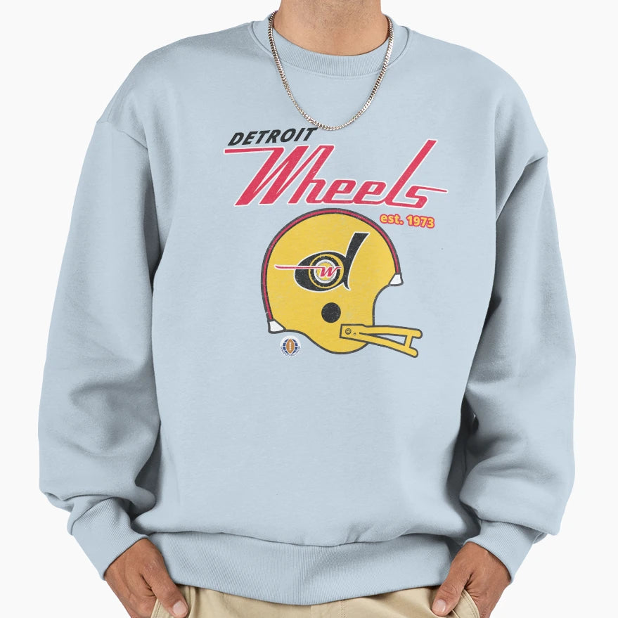 Detroit Wheels Sweatshirt - Custom Art Print for Adults - T-Shirt, Sweatshirt, Hoodie