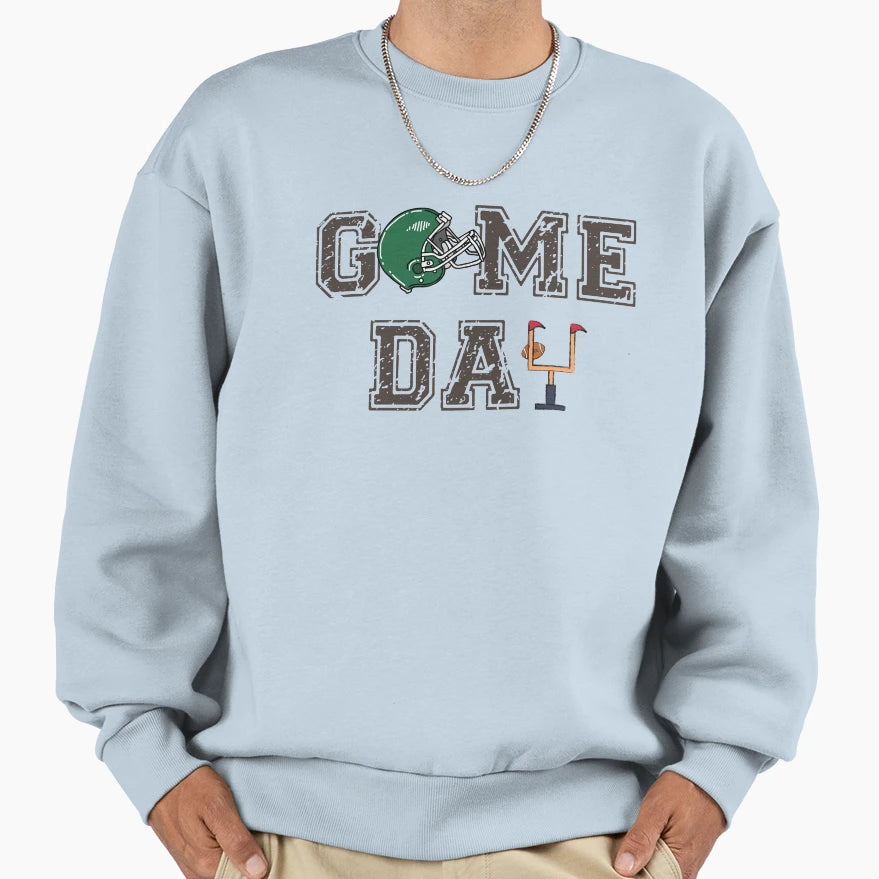 Game Day Football Sunday Sweatshirt - Trendy Graphic Men Women - T-Shirt, Sweatshirt, Hoodie