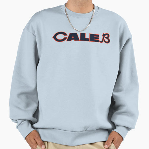 Caleb Cb Chicago Navy Sweatshirt - Graphic Print Men Women - T-Shirt, Sweatshirt, Hoodie