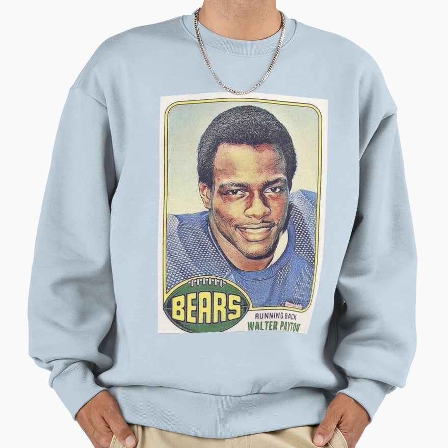 Walter Payton Rookie Football Sweatshirt - Fun Novelty Design Men Women - T-Shirt, Sweatshirt, Hoodie