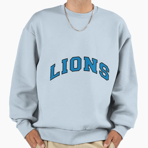 Art Detroit Lions Sweatshirt - Streetwear Style for Adults - T-Shirt, Sweatshirt, Hoodie