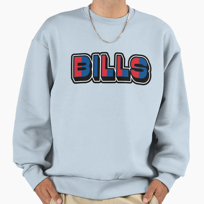 Buffalo Bills Sweatshirt - Trendy Graphic Unisex - T-Shirt, Sweatshirt, Hoodie