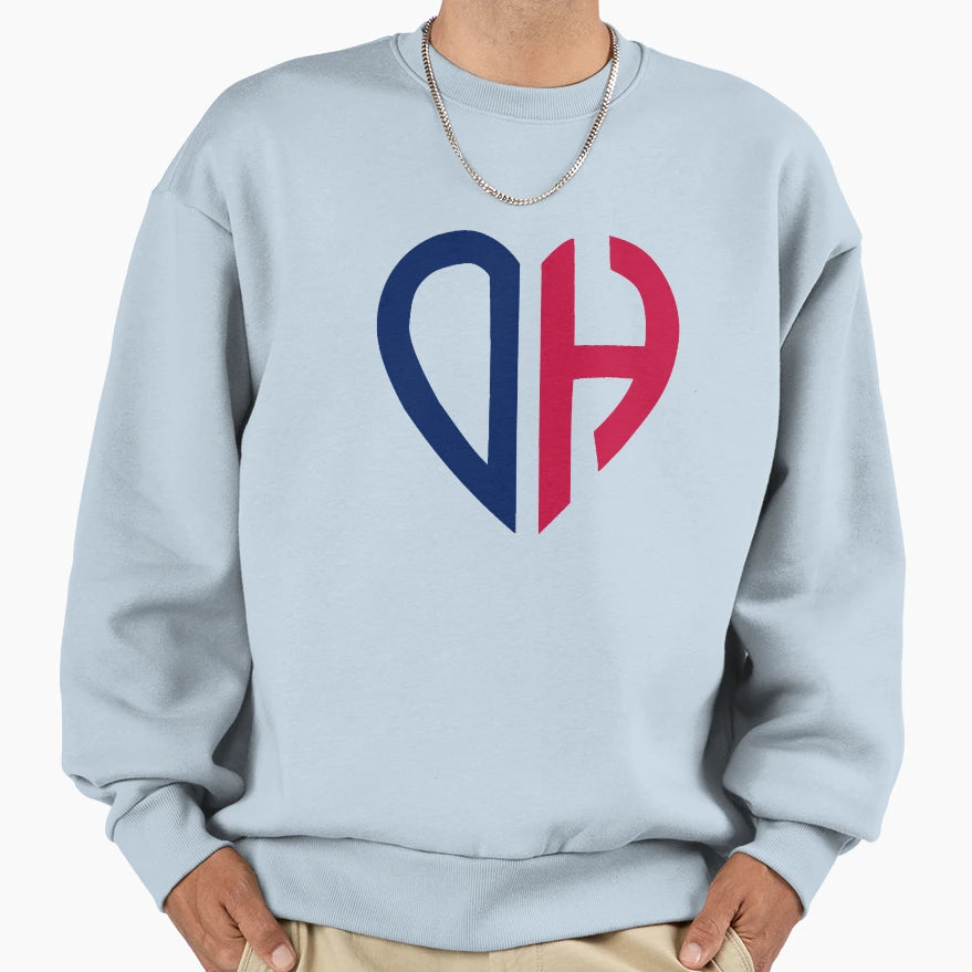 Ohio State Abbreviation Sweatshirt - Novelty Apparel for Adults - T-Shirt, Sweatshirt, Hoodie