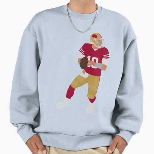 Jimmy G Sweatshirt - Custom Art Print Men Women - T-Shirt, Sweatshirt, Hoodie