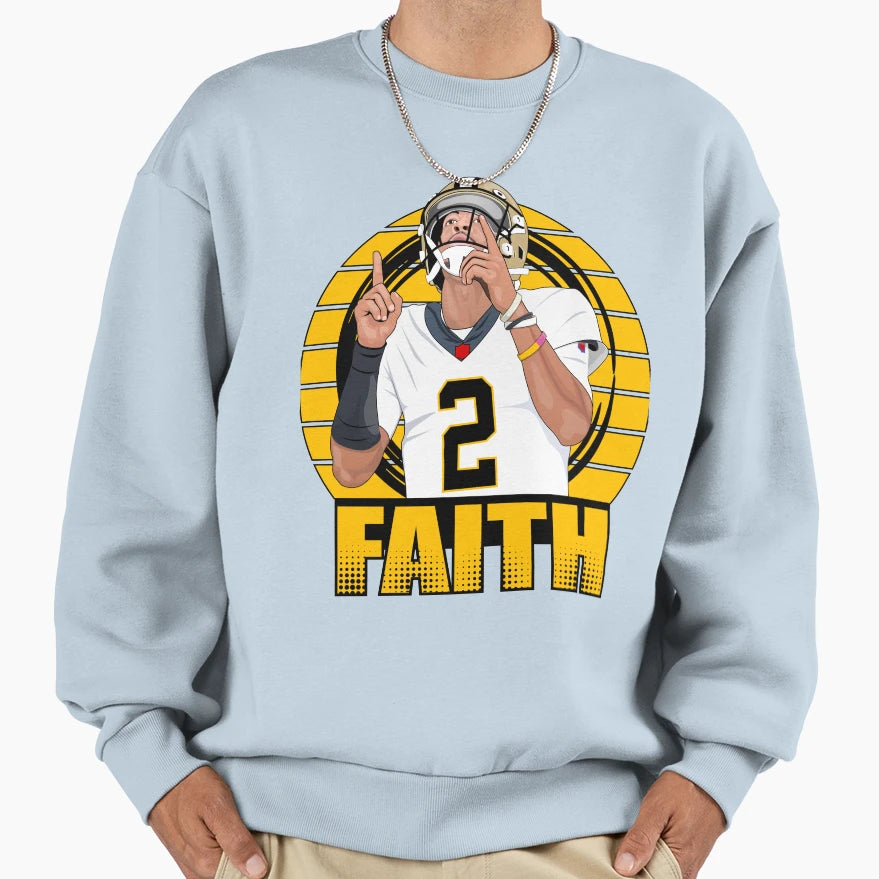 Unshakeable Faith Sweatshirt - Minimalist Print Unisex - T-Shirt, Sweatshirt, Hoodie