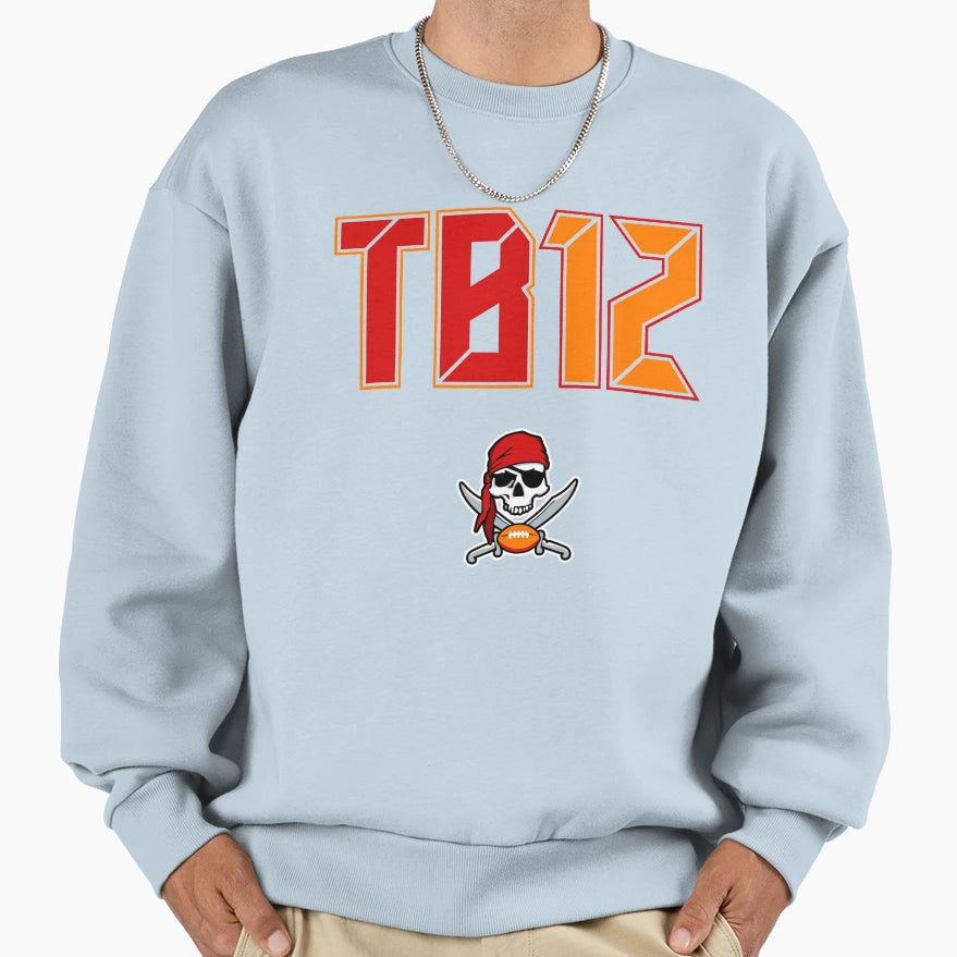 Tampa Bay 12 Sweatshirt - Custom Art Print for Adults - T-Shirt, Sweatshirt, Hoodie