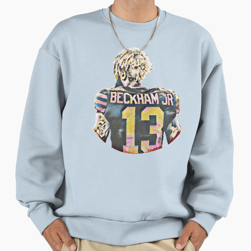 Odell Beckham Jr Digital Art Sweatshirt - Fun Novelty Design for Adults - T-Shirt, Sweatshirt, Hoodie