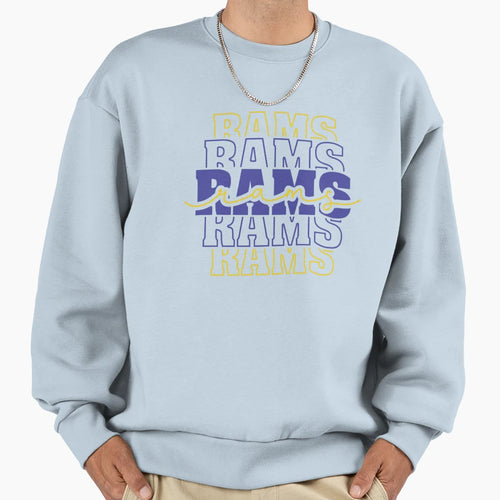 Football Los Angeles Rams Sweatshirt - Trendy Graphic Men Women - T-Shirt, Sweatshirt, Hoodie