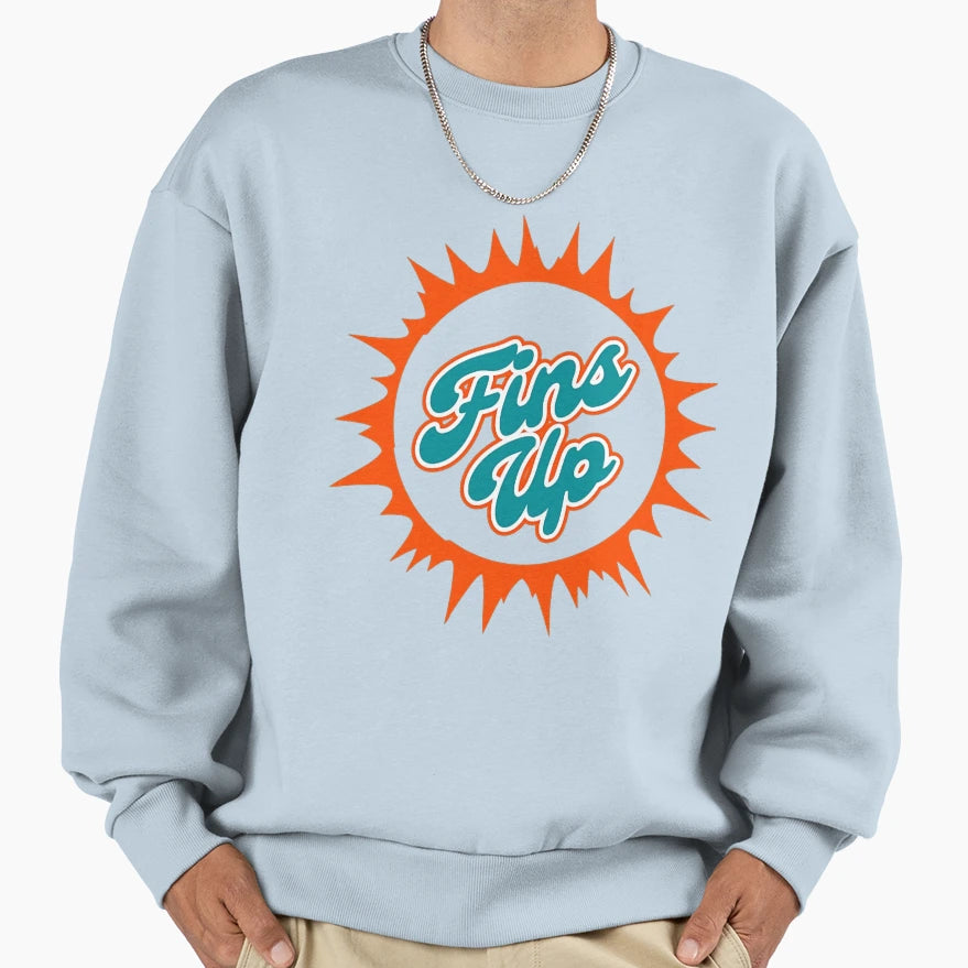Football Miami Dolphins Sweatshirt - Streetwear Style for Adults - T-Shirt, Sweatshirt, Hoodie