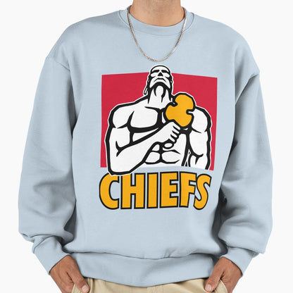 Chiefs Blues Waikato Sweatshirt - Aesthetic Graphic for Adults - T-Shirt, Sweatshirt, Hoodie