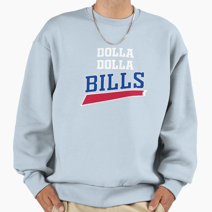 Funny Dolla Dolla Bills Sweatshirt - Streetwear Style for Adults - T-Shirt, Sweatshirt, Hoodie