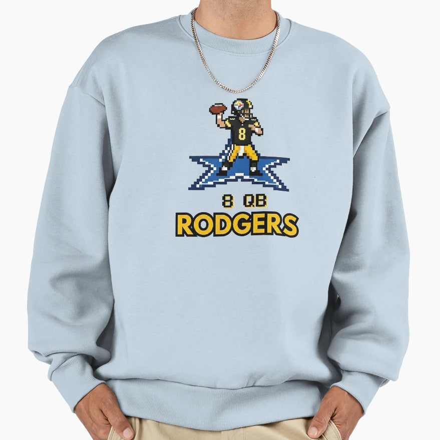 Steelers Qb AR As Video Game Sweatshirt - Trendy Graphic for Adults - T-Shirt, Sweatshirt, Hoodie