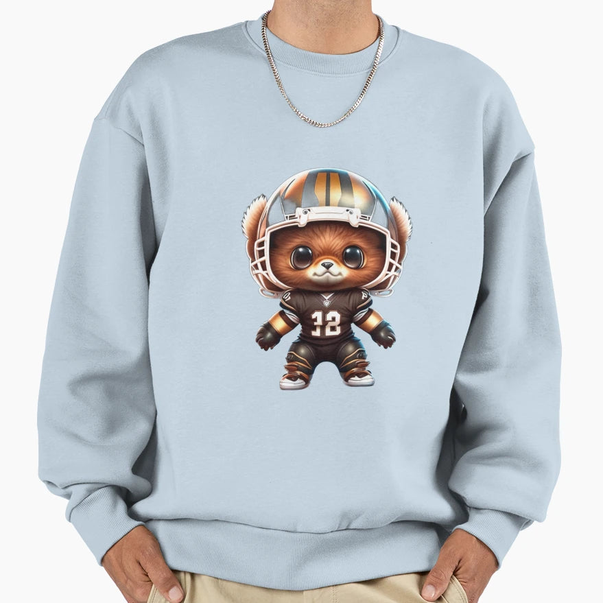 Little Sports Bear Sweatshirt - Unique Graphic Men Women - T-Shirt, Sweatshirt, Hoodie