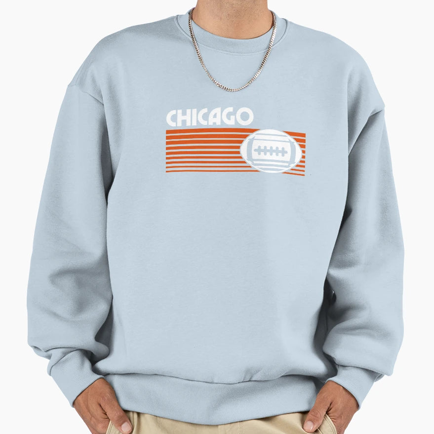 Chicago Football Game Day Sweatshirt - Fun Novelty Design for Adults - T-Shirt, Sweatshirt, Hoodie