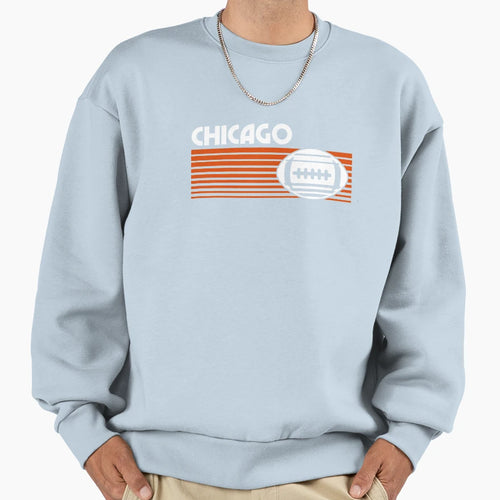 Chicago Football Game Day Sweatshirt - Fun Novelty Design for Adults - T-Shirt, Sweatshirt, Hoodie