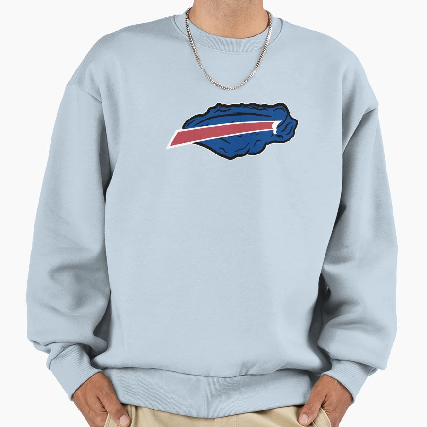 Buffalo Bills Chicken Wing Flat Sweatshirt - Streetwear Style Unisex - T-Shirt, Sweatshirt, Hoodie