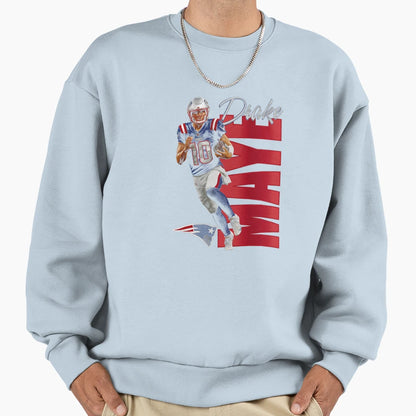 Drake Maye Sweatshirt - Casual Everyday Wear Men Women - T-Shirt, Sweatshirt, Hoodie