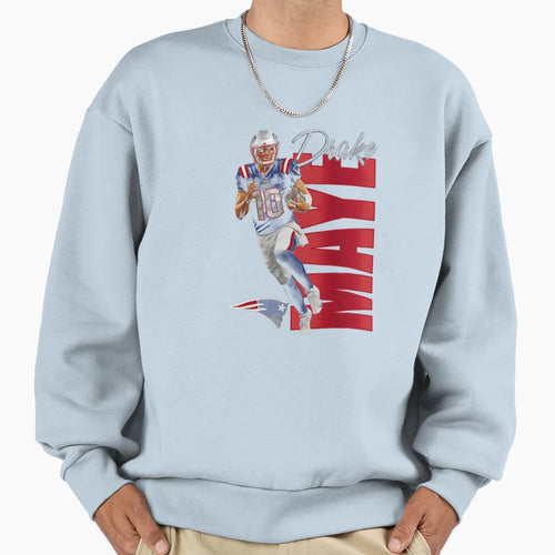 Drake Maye Sweatshirt - Casual Everyday Wear Men Women - T-Shirt, Sweatshirt, Hoodie