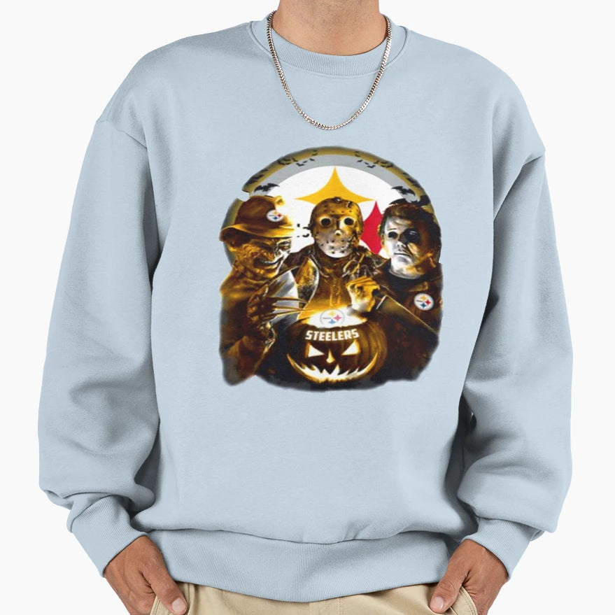 Original Halloween Pittsburgh Sweatshirt - Unique Graphic for Adults - T-Shirt, Sweatshirt, Hoodie