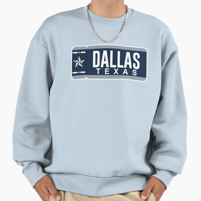 Dallas Ticket Sweatshirt - Aesthetic Graphic for Adults - T-Shirt, Sweatshirt, Hoodie