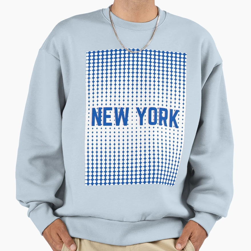New York Dots 7 Sweatshirt - Fun Novelty Design Unisex - T-Shirt, Sweatshirt, Hoodie
