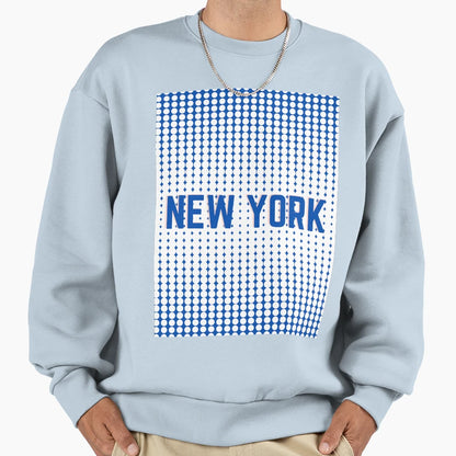 New York Dots 7 Sweatshirt - Fun Novelty Design Unisex - T-Shirt, Sweatshirt, Hoodie