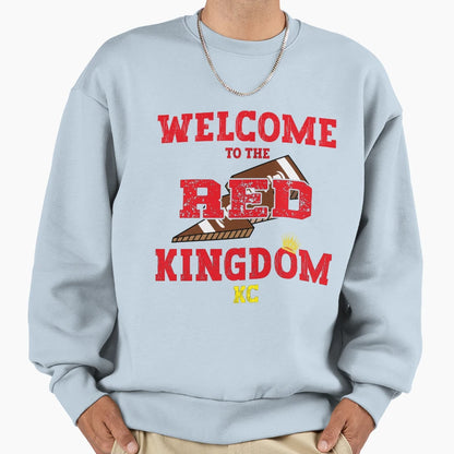 Welcome To Red Kingdom Kansas City Sweatshirt - Unique Graphic for Adults - T-Shirt, Sweatshirt, Hoodie