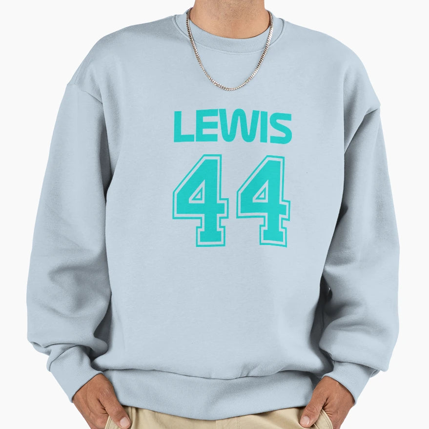 Lewis 44 Sweatshirt - Trendy Graphic Men Women - T-Shirt, Sweatshirt, Hoodie