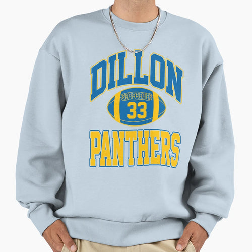 Dillon Panthers Riggins Sweatshirt - Aesthetic Graphic Men Women - T-Shirt, Sweatshirt, Hoodie