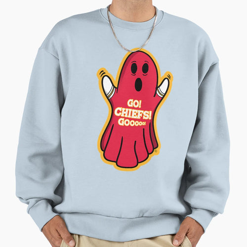 Ghost Kansas City Chiefs Sweatshirt - Casual Everyday Wear Men Women - T-Shirt, Sweatshirt, Hoodie