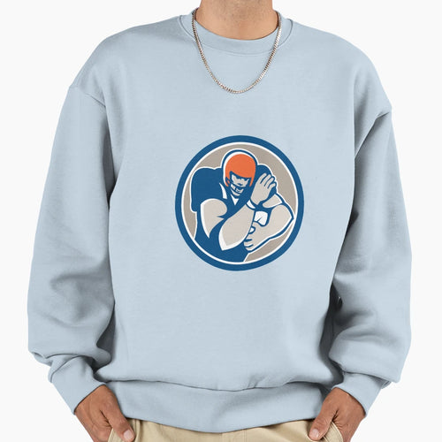 American Football Player Fend Sweatshirt - Casual Everyday Wear for Adults - T-Shirt, Sweatshirt, Hoodie
